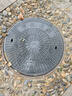 華科揚創(chuàng  )球墨鑄鐵圓形沙井蓋單面蓋下水道雨水污水排水溝蓋 670*20mm 單井蓋 曬單實(shí)拍圖