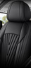 汽車(chē)座套全包圍四季通用冬季坐墊全皮透氣座墊五座車(chē)墊子座椅套 神秘黑 標準版 車(chē)型通用座椅套 曬單實(shí)拍圖