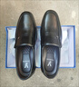 意爾康男鞋套腳舒適商務(wù)休閑爸爸一腳蹬皮鞋單鞋男 97973W 黑色 43 曬單實(shí)拍圖
