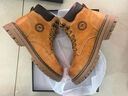 駱駝（CAMEL）馬丁靴男王俊凱同款工裝大黃靴女冬季穿搭通勤金甲戶(hù)外徒步登山鞋 G15W136025 沙漠黃-男 42 曬單實(shí)拍圖