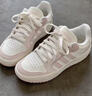 adidas ENTRAP美式校園風(fēng)運動(dòng)少年感復古籃球風(fēng)板鞋男女阿迪達斯   白色/粉色   39 曬單實(shí)拍圖