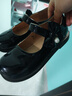 紅蜻蜓兒童春夏季童鞋女童單鞋子軟底女孩公主鞋小皮鞋Q51BPPY455黑色34 曬單實(shí)拍圖