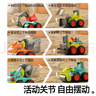 匯樂(lè )玩具嬰兒工程車(chē)挖掘機玩具車(chē)兒童汽車(chē)模型男女孩玩具1-3歲生日禮物 曬單實(shí)拍圖