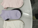 貓人6雙【100%純棉10A抑菌】女士襪子女夏季船襪女襪吸汗防臭短襪女 曬單實(shí)拍圖