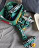 帕龍兒童玩具積木磁力拼裝變形工程車(chē)金剛機器人3-6-10歲男孩生日禮物 海陸空25件套+收納箱 曬單實(shí)拍圖