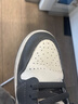 Jordan男休閑鞋喬丹 新款影子灰AJ1 JORDAN 1運動(dòng)鞋553558-044灰白42 曬單實(shí)拍圖