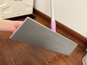 妙潔平板拖把45cm桿長(cháng)128共1布夾布家用一拖凈大懶人拖地 曬單實(shí)拍圖