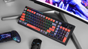 努比亞（nubia）紅魔電競機械鍵盤(pán)1S 三模鍵盤(pán)藍牙/無(wú)線(xiàn) 游戲鍵盤(pán) 全鍵熱插拔 客制化 GASKET結構 曬單實(shí)拍圖