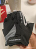 洛克兄弟（ROCKBROS） 騎行手套自行車(chē)半指夏季戶(hù)外手套男女款短指騎車(chē)手套騎行裝備 S030 黑色 SBR掌墊  XL 曬單實(shí)拍圖
