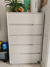 全友家居 五斗柜收納儲物客廳邊柜家用餐邊柜現代簡(jiǎn)約落地靠墻柜子 曬單實(shí)拍圖
