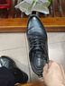 奧康官方男鞋秋季新款男士百搭商務(wù)正裝皮鞋英倫時(shí)尚辦公系帶商務(wù)男鞋 黑色 【店鋪爆款】 40 曬單實(shí)拍圖