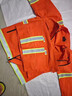 尚優(yōu)不凡2026年春秋款反光條翻領(lǐng)路政清潔工勞保服套裝保潔工作服工裝定制 【純棉透氣】橘色單上衣 XL 推薦體重【130-155斤】 曬單實(shí)拍圖