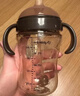 世喜嬰兒學(xué)飲杯7個(gè)月以上鴨嘴杯PPSU喝水奶瓶防嗆重力球吸管水杯300ml 曬單實(shí)拍圖