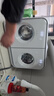 統帥（Leader）海爾出品 懶人內衣褲雙桶洗衣機 2KG洗烘一體 雙筒小型迷你 可搭滾筒 家電補貼XQGL20-ZHBD671WU1 曬單實(shí)拍圖
