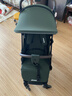 LANXUE藍鱈x3碳纖維嬰兒車(chē)高景觀(guān)超輕便可坐躺可登機折疊遛娃雙向嬰兒車(chē) 軍綠色-升級款【蚊帳+雨罩+收納袋+推車(chē)掛包】 曬單實(shí)拍圖