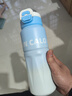 COOKSS大容量保溫杯學(xué)生上學(xué)專(zhuān)用女生吸管水杯運動(dòng)水壺高顏值便攜杯子 漸變藍一杯雙飲-【800ML] 曬單實(shí)拍圖