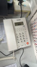 飛利浦家用固話(huà)座機辦公室商務(wù)電話(huà)機坐機來(lái)電顯示有線(xiàn)坐機新款 【貝爾迪亞品牌】B011白色 曬單實(shí)拍圖