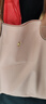 瓏驤（LONGCHAMP）新品 女士大號長(cháng)柄可折疊手提單肩餃子包托特包購物袋女包 1899 089 P96 茶粉色 曬單實(shí)拍圖