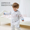 DOMIAMIA寶寶連體衣長(cháng)袖夾棉爬服秋冬保暖衣服兒童棉衣保暖睡衣家居服 【New 秋冬夾棉長(cháng)袖】圣卡梅奧 80cm 曬單實(shí)拍圖