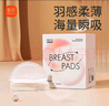 新貝防溢乳墊哺乳期一次性超薄產(chǎn)后100P溢乳墊防漏乳墊透氣溢奶墊乳貼 100片裝 超輕薄羽感輕柔1盒 曬單實(shí)拍圖