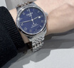 天梭（TISSOT）官旗  瑞士手表力洛克系列時(shí)尚自動(dòng)機械男表送男友禮物 藍盤(pán)鋼帶 T006.407.11.043.00 曬單實(shí)拍圖