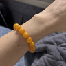 妍韻珠寶收藏級天然蜜蠟手串俄料滿(mǎn)蜜雞油黃妖花白蜜琥珀文玩手鏈 10-11mm 曬單實(shí)拍圖