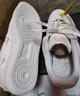 耐克NIKE女空軍一號AF1 運動(dòng)鞋FV3654-111帆白35.5 曬單實(shí)拍圖