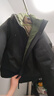 鴨鴨（YAYA）王一博同款新山系戶(hù)外登山羽絨服男女士同款2025新款休閑外套YX 黑色 2XL /185/100A 曬單實(shí)拍圖