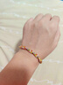 AJIDOU阿吉豆手鏈多巴胺抽拉式鋯石手環(huán)輕奢高級感可調節手飾新年禮物 曬單實(shí)拍圖