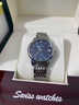 瑞士認證手表女士機械表時(shí)尚大方防水氣質(zhì)簡(jiǎn)約超薄專(zhuān)用女表 本色藍面 曬單實(shí)拍圖