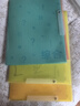 千千圈A3三折文件夾試卷夾學(xué)科收納冊雙抽桿旋轉抽桿夾資料整理夾透明學(xué)生A4小學(xué)生初中生高中生 四色各一個(gè)（語(yǔ)數英綜） 三折試卷夾(內含科目貼) 曬單實(shí)拍圖