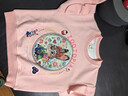 女童純棉柔軟飛袖衛衣秋冬季瘋狂動(dòng)物城亮片變圖案洋氣加絨衛衣 粉紅色【春秋款】 120 曬單實(shí)拍圖