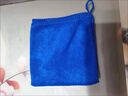 豪思克普 清潔抹布 加厚抹布10條吸水抹布擦玻璃保潔家政做衛生多用途抹布家用廚房擦地板洗車(chē)毛巾 藍色30*60cm 曬單實(shí)拍圖