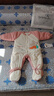 嬰兒冬款連體衣夾棉冬裝外套秋冬季連腳棉服新生衣服冬天棉衣薄棉 【清倉款】H927粉色 59cm 0-3個(gè)月寶寶 曬單實(shí)拍圖