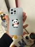 圣圖朗插畫(huà)麻將熊貓蘋(píng)果17手機殼植絨液態(tài)硅膠iphone16promax全包防摔15男女卡通11薄14Plus簡(jiǎn)約12純色13 遠峰藍【煙花熊貓】膚感硅膠軟殼 iPhone 13 Pro 曬單實(shí)拍圖