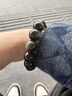 周大生【生日禮物】S925純銀黑曜石醒獅情侶手串高級感手鏈送男友送女友 曬單實(shí)拍圖