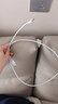 華為原裝6A數據線(xiàn) USB Type-A轉USB Type-C/1m線(xiàn)長(cháng)/支持66W（11V6A）充電 白色CC790 曬單實(shí)拍圖