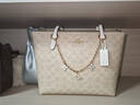 蔻馳（COACH）【品牌直供】女士FIONA24手提單肩托特包CBT18女神節禮物 曬單實(shí)拍圖
