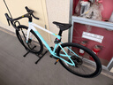 喜德盛公路自行車(chē)AD350碳纖前叉座管功率計齒盤(pán)鋁合金超輕氣動(dòng) 流光青 510mm（適合身高170-180cm） 曬單實(shí)拍圖