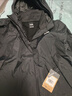 北面（The North Face）三合一沖鋒衣女抓絨內膽防風(fēng)防水吸濕排汗防勾絲25秋冬上新|8HM5 4H0/宇宙黑 L/165 曬單實(shí)拍圖