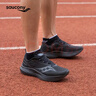 Saucony索康尼菁華15跑鞋男輕量緩震透氣專(zhuān)業(yè)運動(dòng)訓練運動(dòng)鞋Kinvara 15 黑201 44.5 曬單實(shí)拍圖