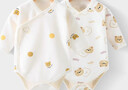 棉芹嬰兒衣服春秋季初生純棉睡衣幼兒哈衣爬服寶寶新生兒衣服冬季打底 泰迪熊【2件裝 四季款】 90cm (建議12-15個(gè)月23-25斤) 曬單實(shí)拍圖