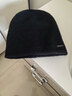 卡蒙（Kenmont）帽子保暖針織帽男韓版冬季歐美嘻哈頭巾帽街頭純色毛線(xiàn)帽9128 黑色 58cm 曬單實(shí)拍圖