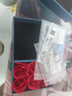 中國黃金連理枝情侶對戒純銀戒指女情侶一對生日禮物女朋友老婆結婚紀念日 連理枝情侶戒指【玫瑰花盒】 曬單實(shí)拍圖