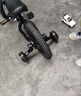 兒童自行車(chē)輔助輪通用變速自行車(chē)16-20寸單車(chē)輪防摔支撐平衡小輪 黑色加寬閃光輪【適用12-20寸】 曬單實(shí)拍圖
