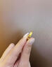 老凰祥百年古法工藝金包銀戒指輕奢款古法素圈金包銀男女對戒港碼 16號 普通款 曬單實(shí)拍圖