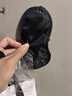【遮光助眠】滌綸黑色遮光眼罩午睡拓展活動(dòng)道具一次性密室遮光 1只裝（嘗鮮價(jià)） 曬單實(shí)拍圖