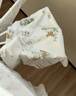 全棉時(shí)代嬰兒針織包巾純棉抱被新生兒薄空調被蓋毯包被 童話(huà)樹(shù)屋90×90cm 曬單實(shí)拍圖