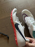 耐克男子田徑短跑釘鞋春季輕便透氣NIKE ZOOM JA FLY 4 DR2741 101白/黑曜石色/亮深紅 46 曬單實(shí)拍圖