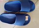 XGGC踩屎感兒童拖鞋女童室內家居中大童厚底防滑親子涼拖男 寶藍36-37 曬單實(shí)拍圖